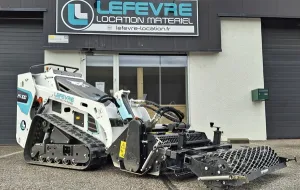 Préparateur de sol / enfouisseur de pierres